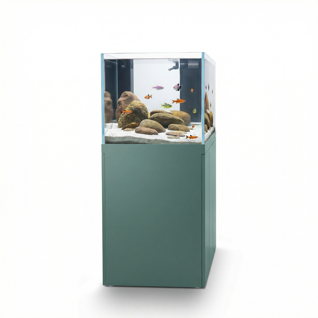 58 Gallon Fish Tank – Ultra Clear Architecture – Green Dominion Core Series