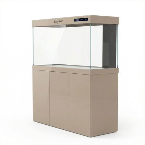 105 Gallon Fish Tank – Ultra Clear Architecture – Beige Titan Series