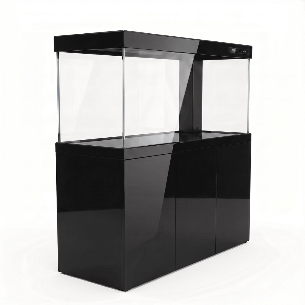 150 Gallon Fish Tank –  Ultra Clear Architecture – Black Titan Series