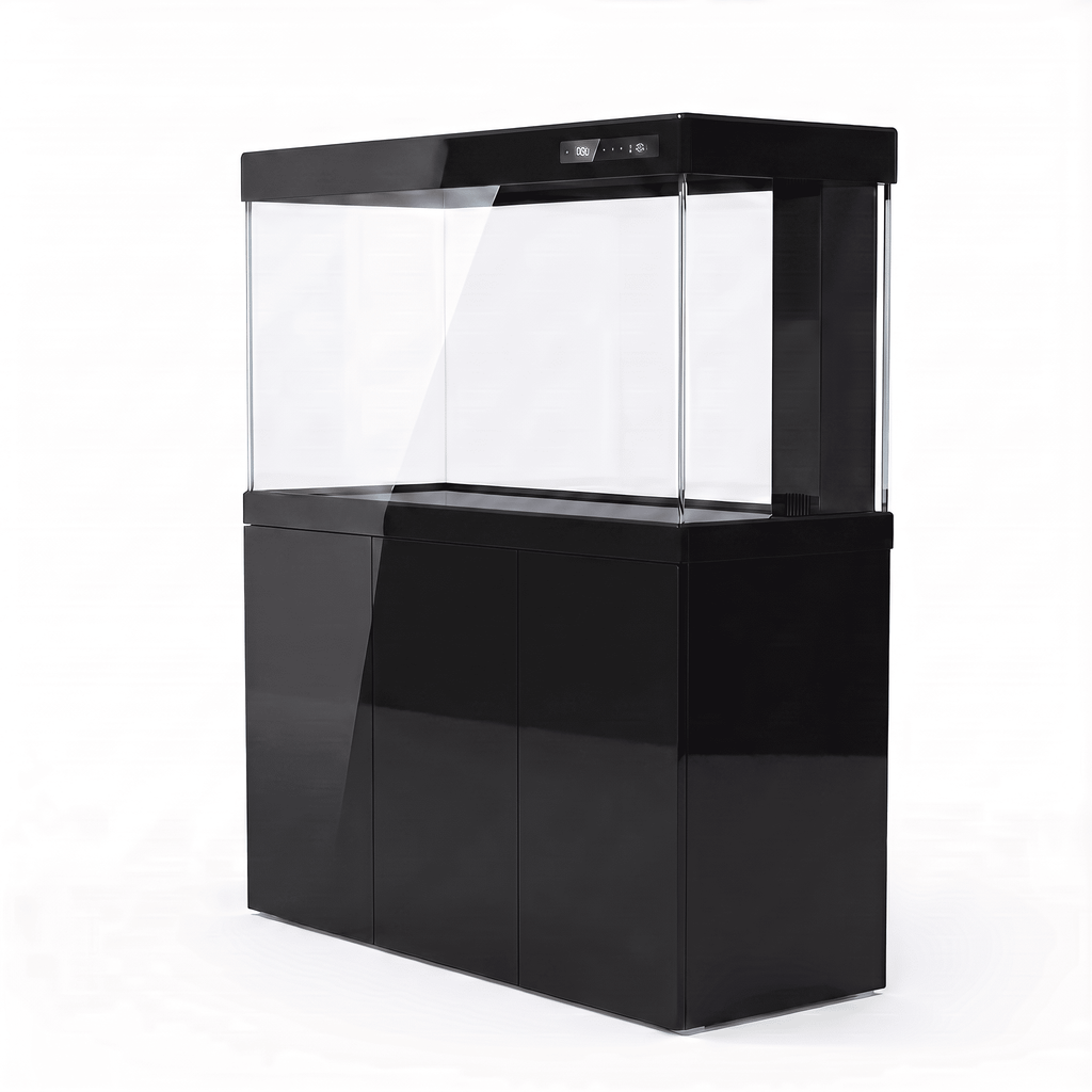 150 Gallon Fish Tank –  Ultra Clear Architecture – Black Titan Series