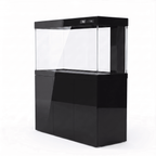 55 Gallon Fish Tank – Ultra Clear Architecture – Black Titan Series