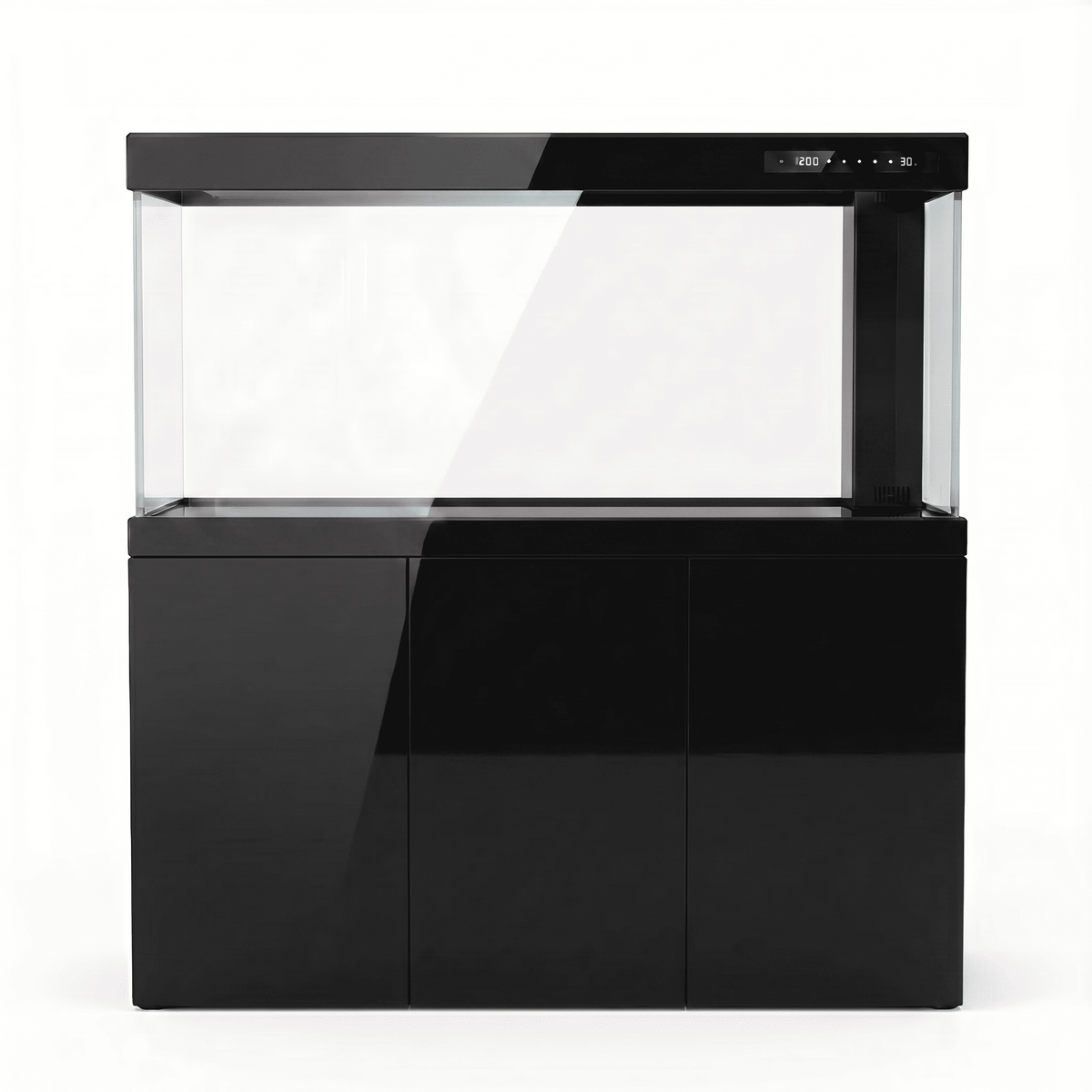 55 Gallon Fish Tank – Ultra Clear Architecture – Black Titan Series