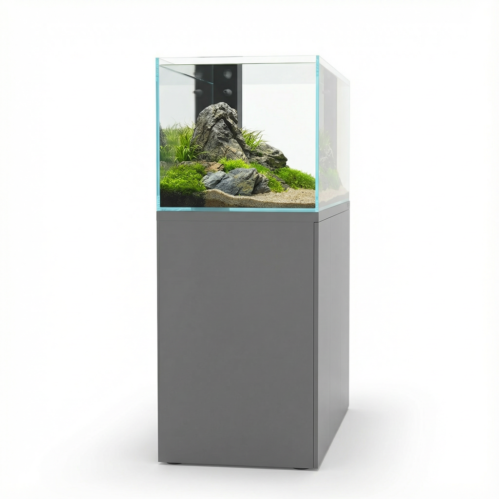 58 Gallon Fish Tank – Ultra Clear Architecture – Grey Dominion Core Series