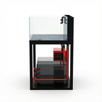 42 Gallon Fish Tank – Ultra Clear Architecture – Black Quantum Series