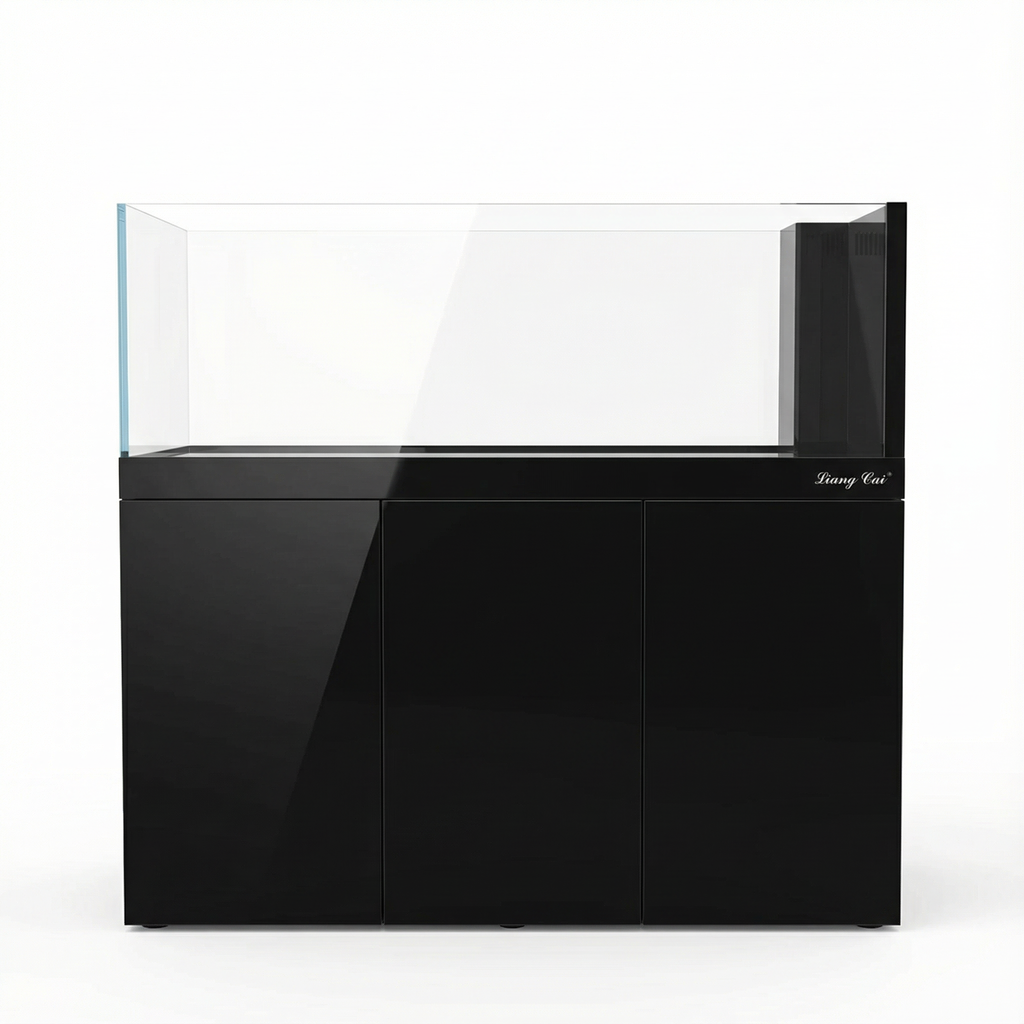 105 Gallon Fish Tank – Ultra Clear Architecture – Black Jasper Series