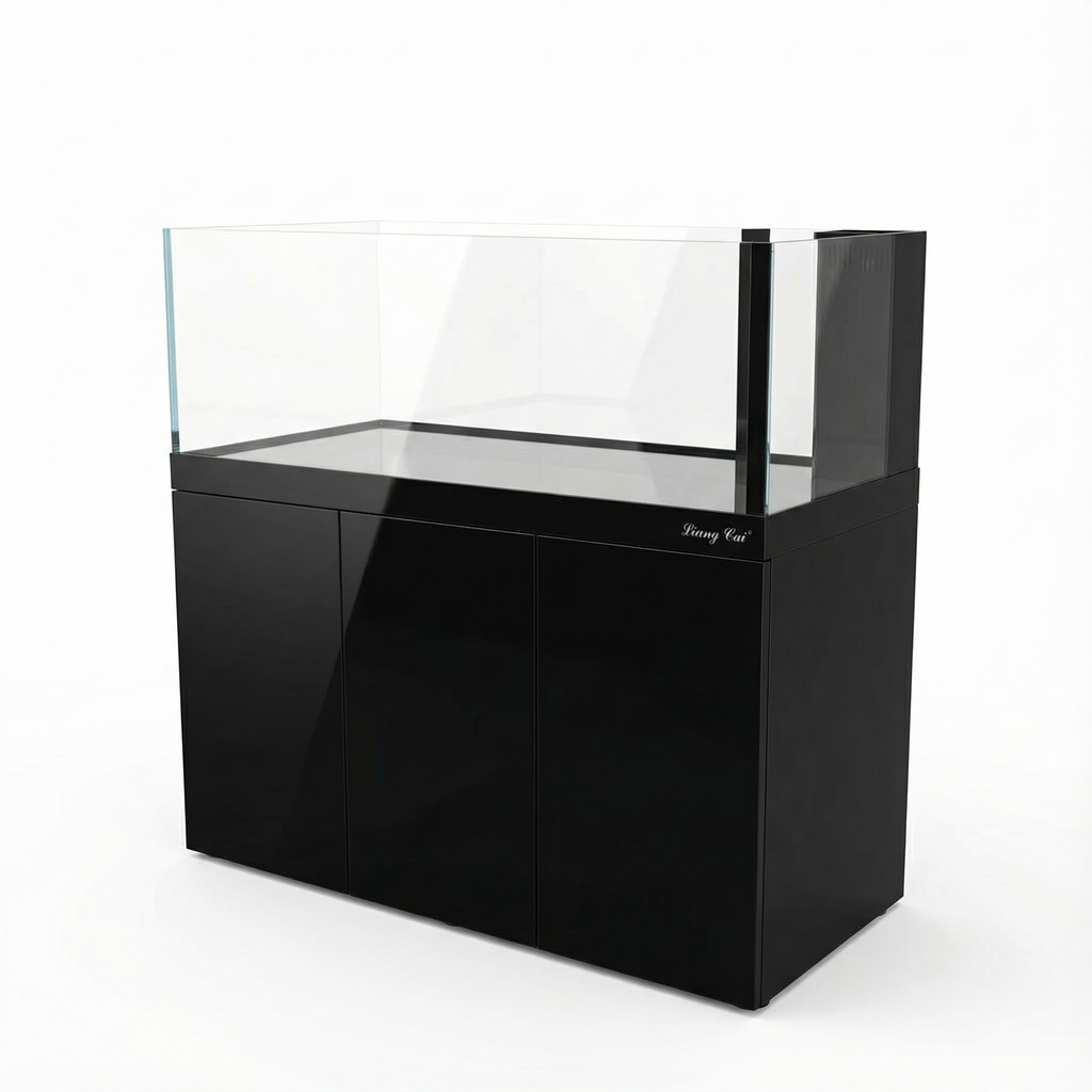 105 Gallon Fish Tank – Ultra Clear Architecture – Black Jasper Series