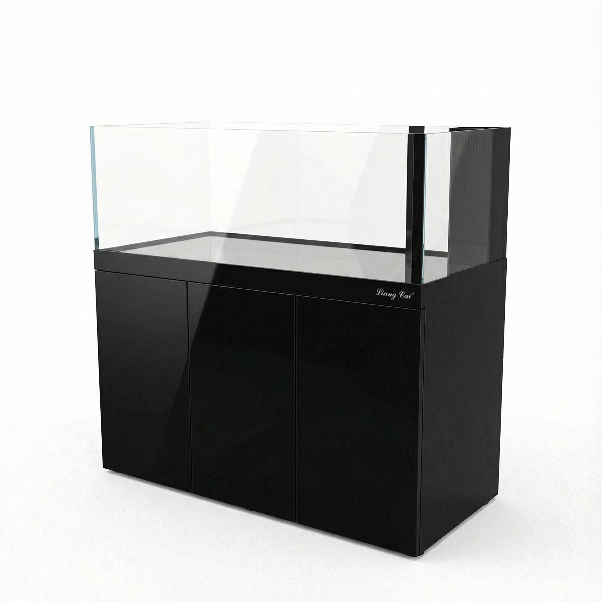 105 Gallon Fish Tank – Ultra Clear Architecture – Black Jasper Series