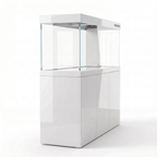 209 Gallon Fish Tank –  Ultra Clear Architecture – White Titan Series