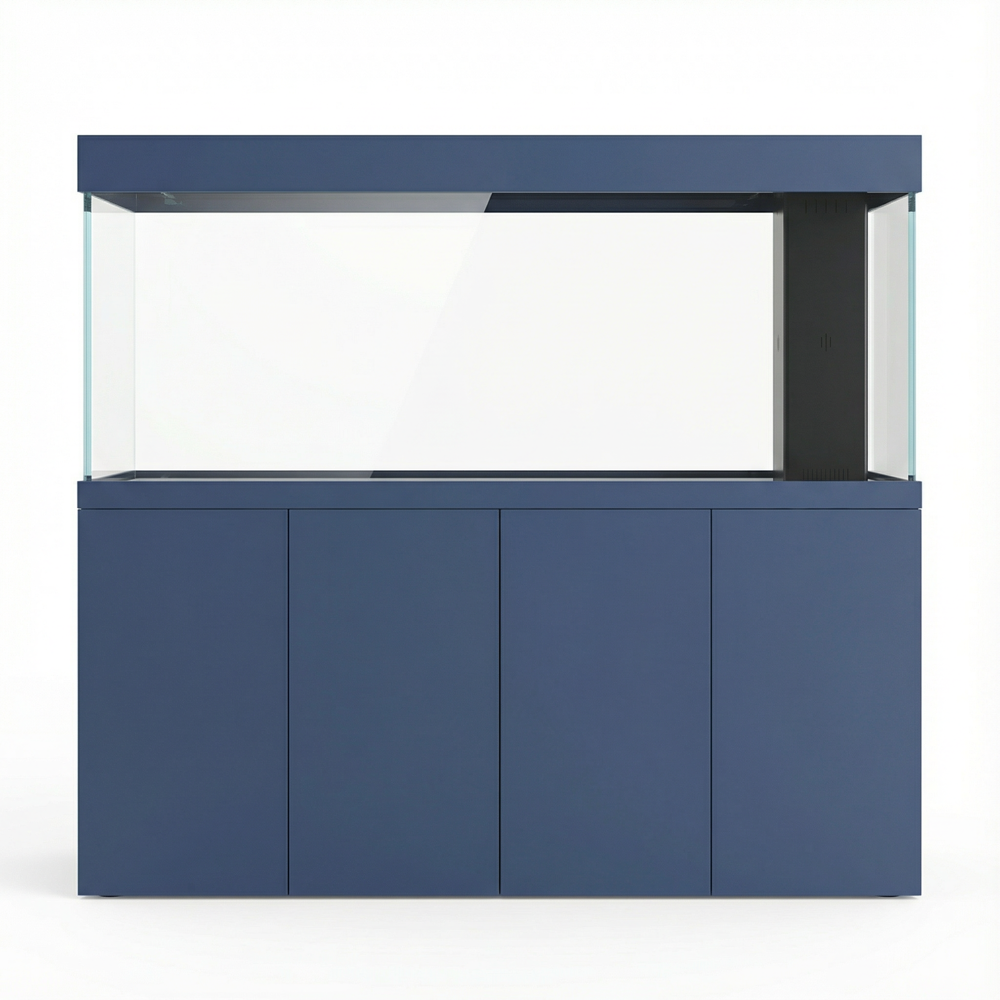 119 Gallon Fish Tank –  Ultra Clear Architecture – Navy Blue Crown Series