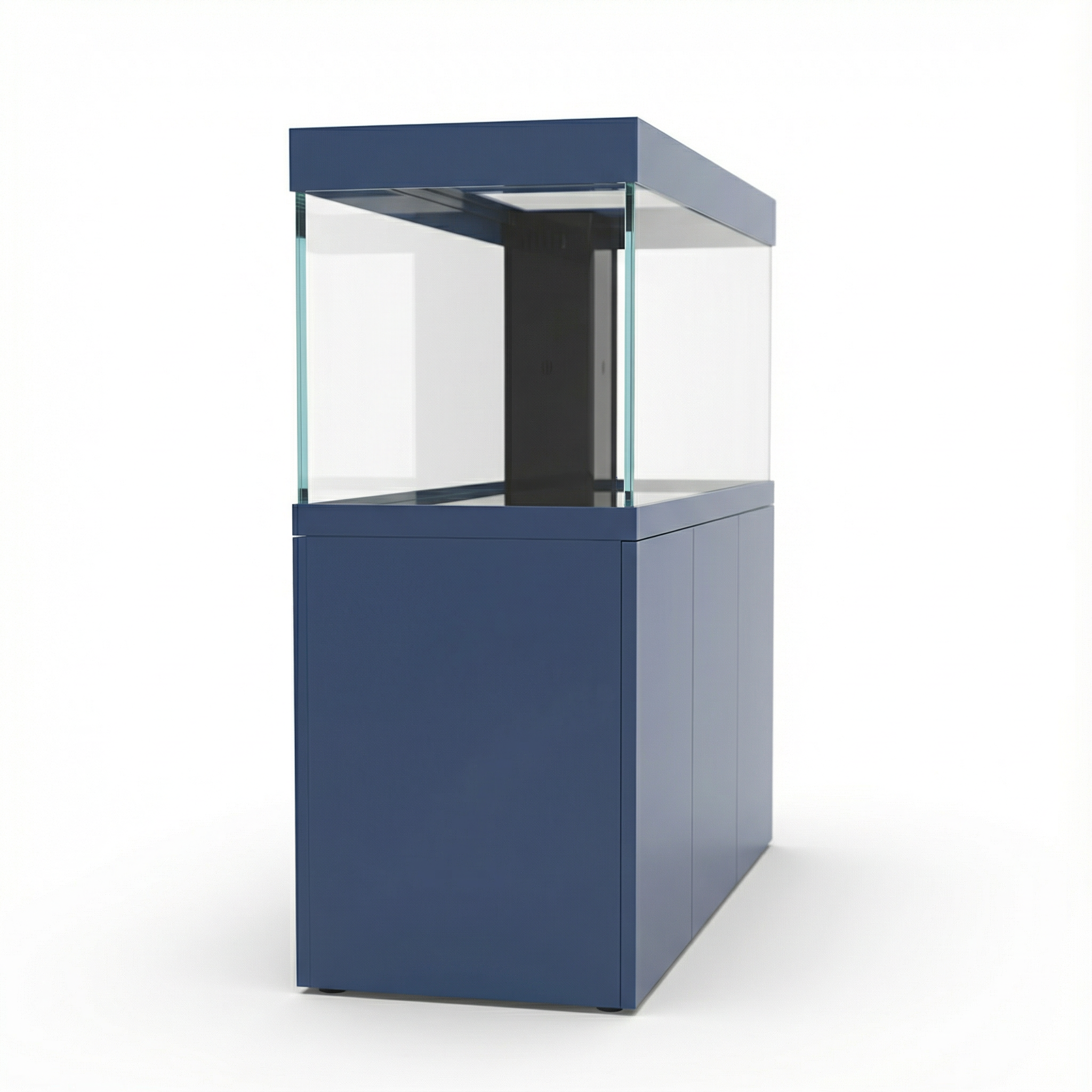 119 Gallon Fish Tank –  Ultra Clear Architecture – Navy Blue Crown Series