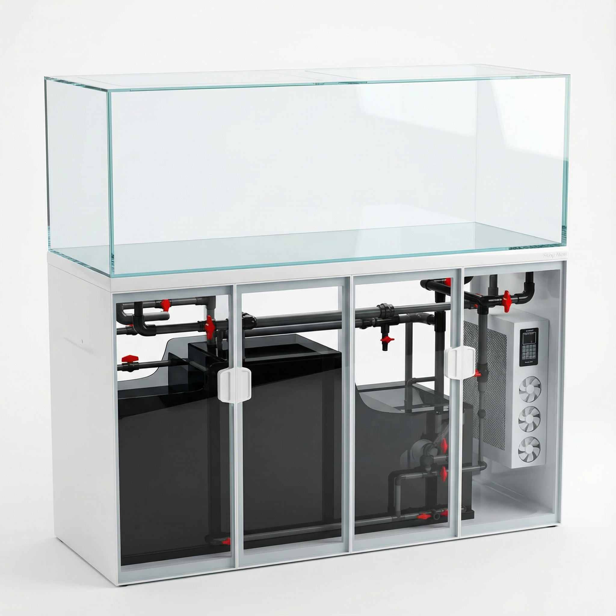 105 Gallon Fish Tank – Ultra Clear Architecture – Arctic Series