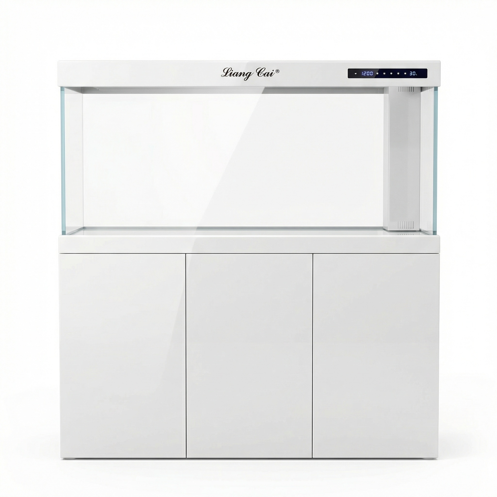 105 Gallon Fish Tank – Ultra Clear Architecture – White Titan Series