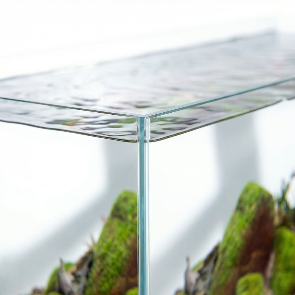 105 Gallon Fish Tank – Ultra Clear Architecture – Black Foundry Series