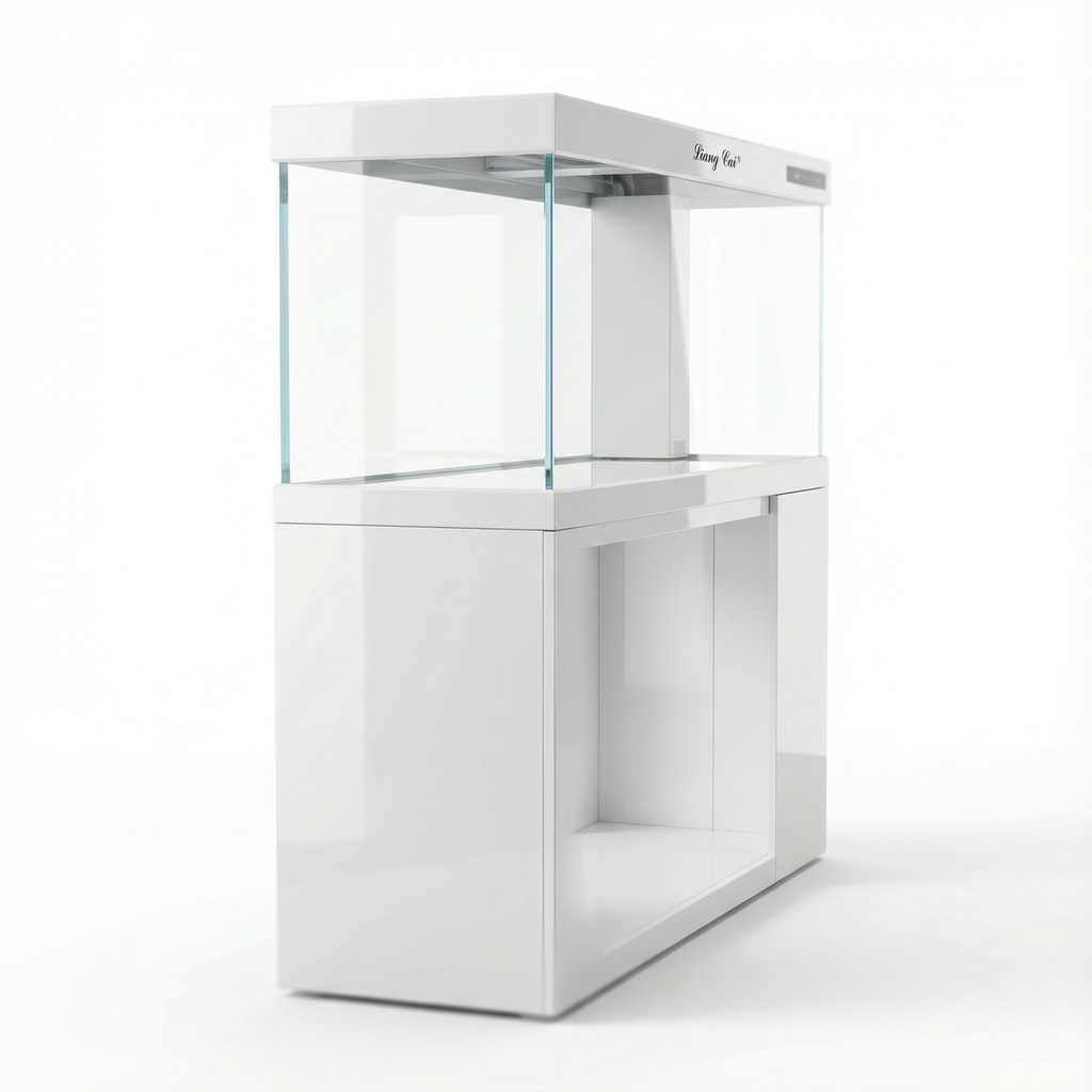 105 Gallon Fish Tank – Ultra Clear Architecture – White Titan Series