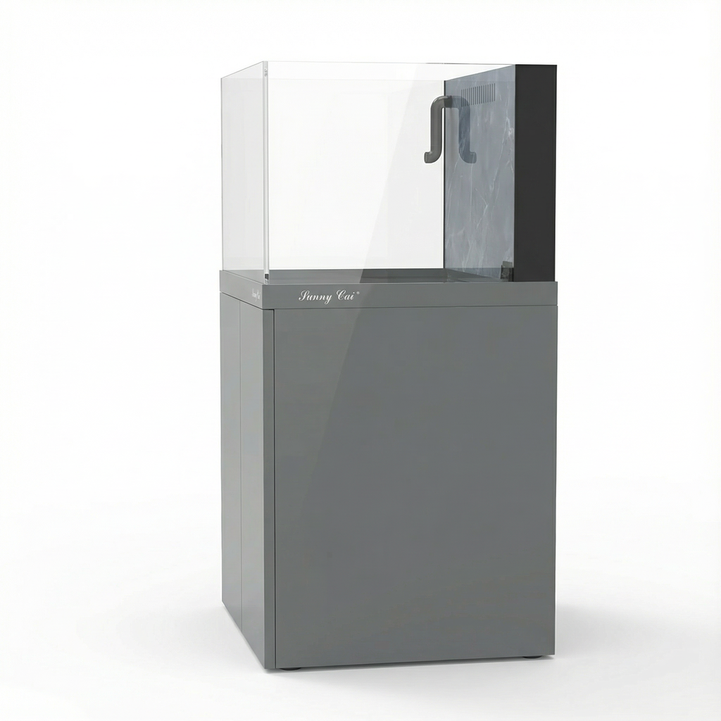 42 Gallon Fish Tank – Ultra Clear Architecture – Grey Halo Series