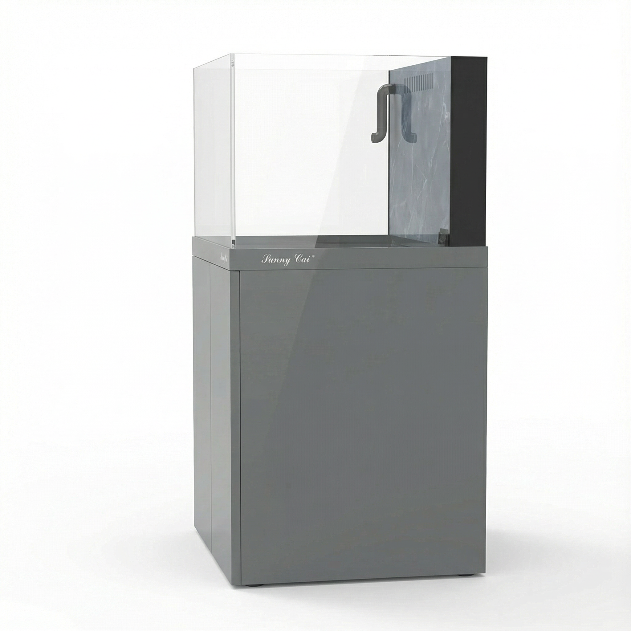 42 Gallon Fish Tank – Ultra Clear Architecture – Grey Halo Series