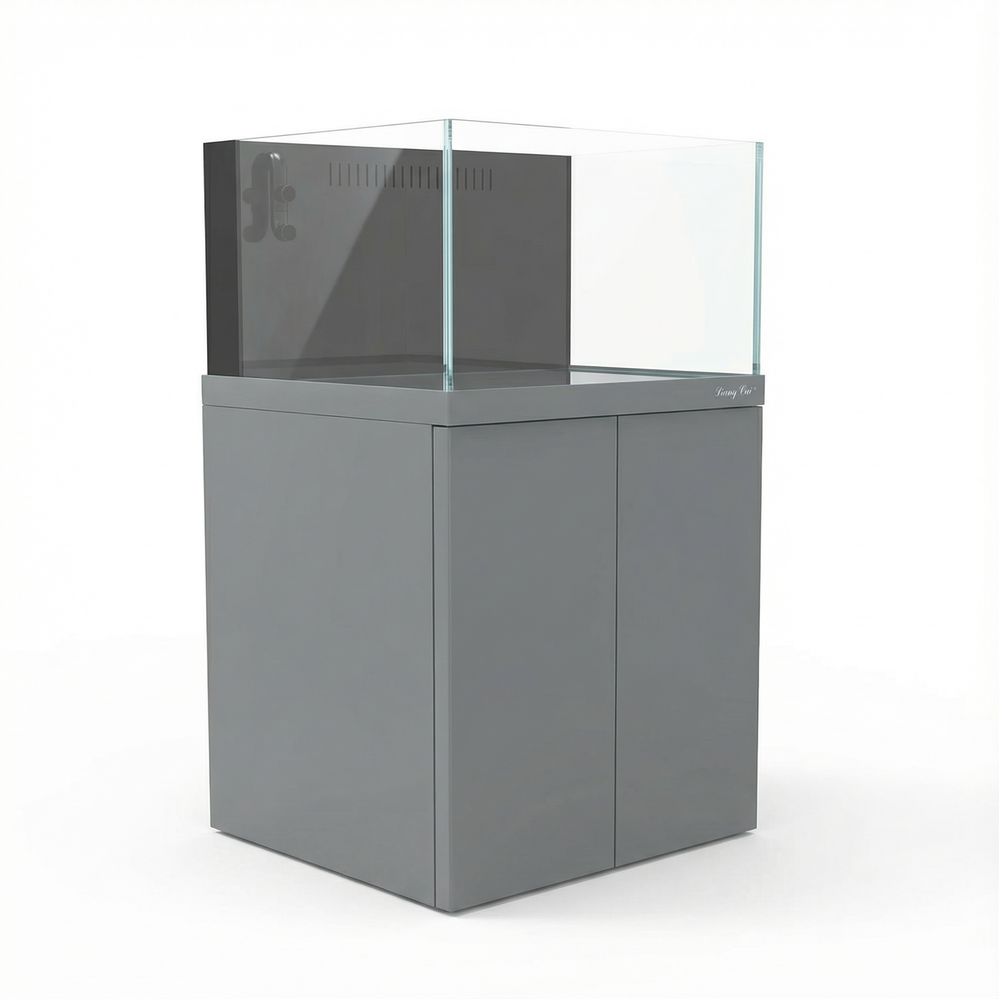 42 Gallon Fish Tank – Ultra Clear Architecture – Grey Halo Series