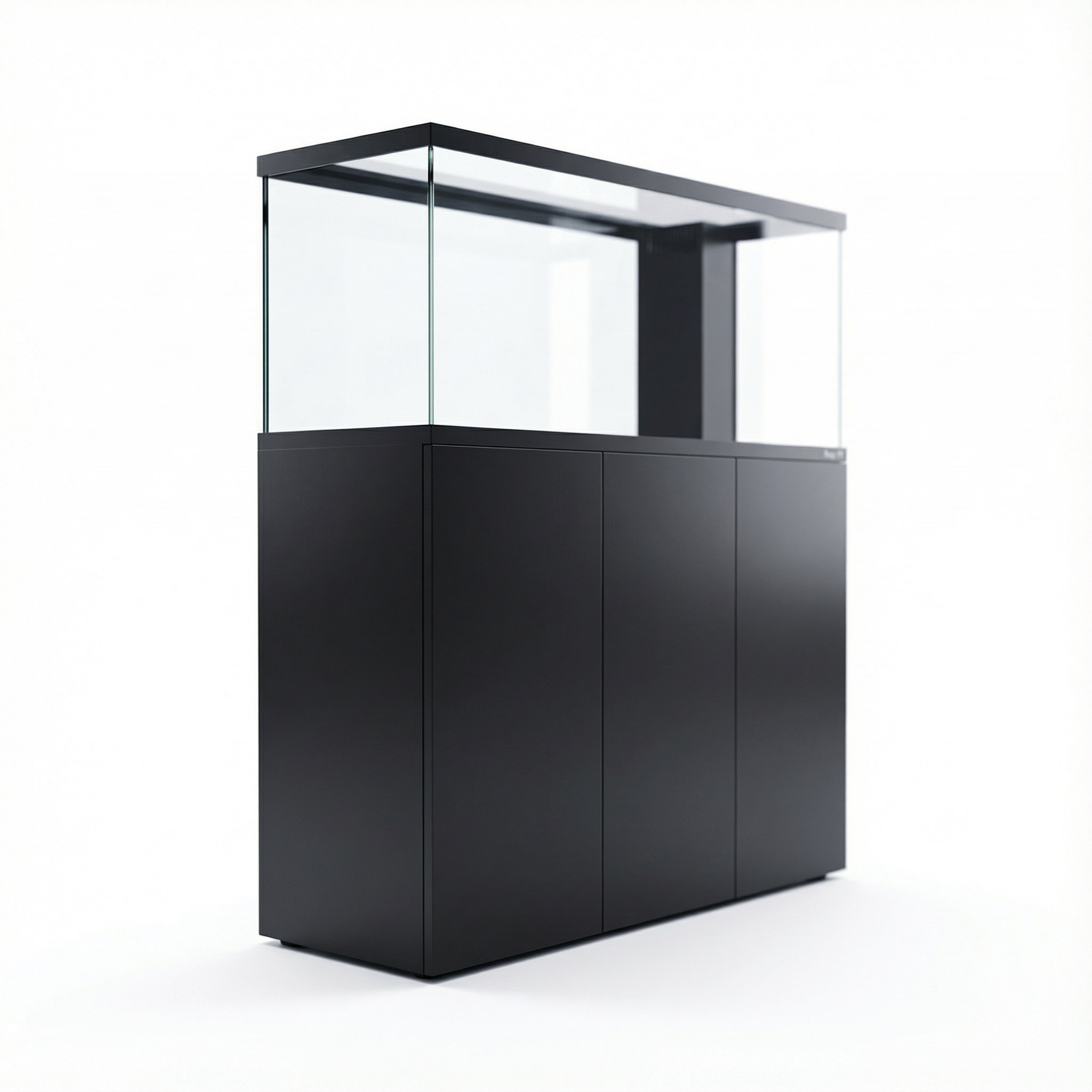 58 Gallon Fish Tank – Ultra Clear Architecture – Black Dominion Core Series