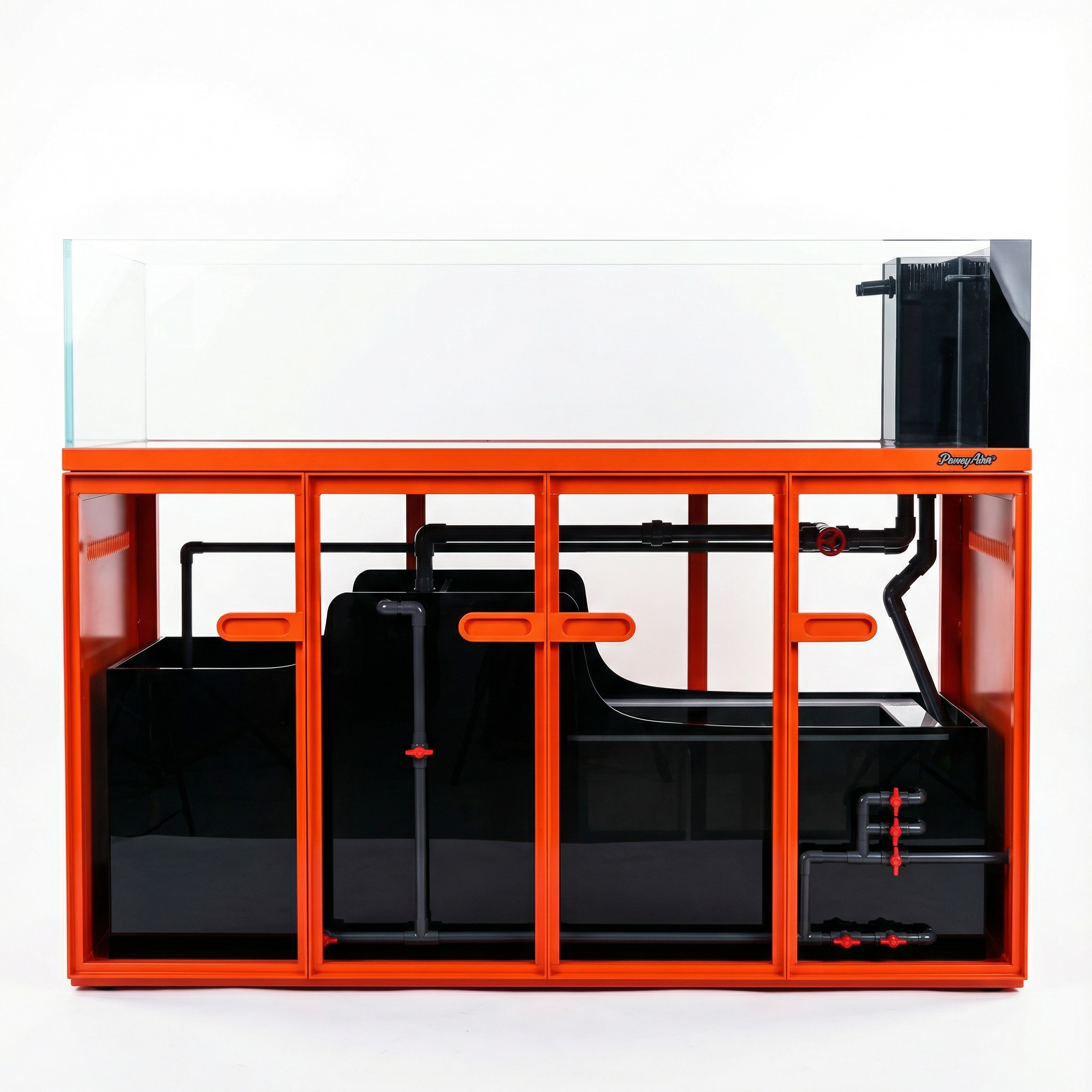 119 Gallon Fish Tank – Ultra Clear Architecture – Red Crest Series