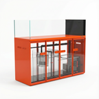 119 Gallon Fish Tank – Ultra Clear Architecture – Red Crest Series