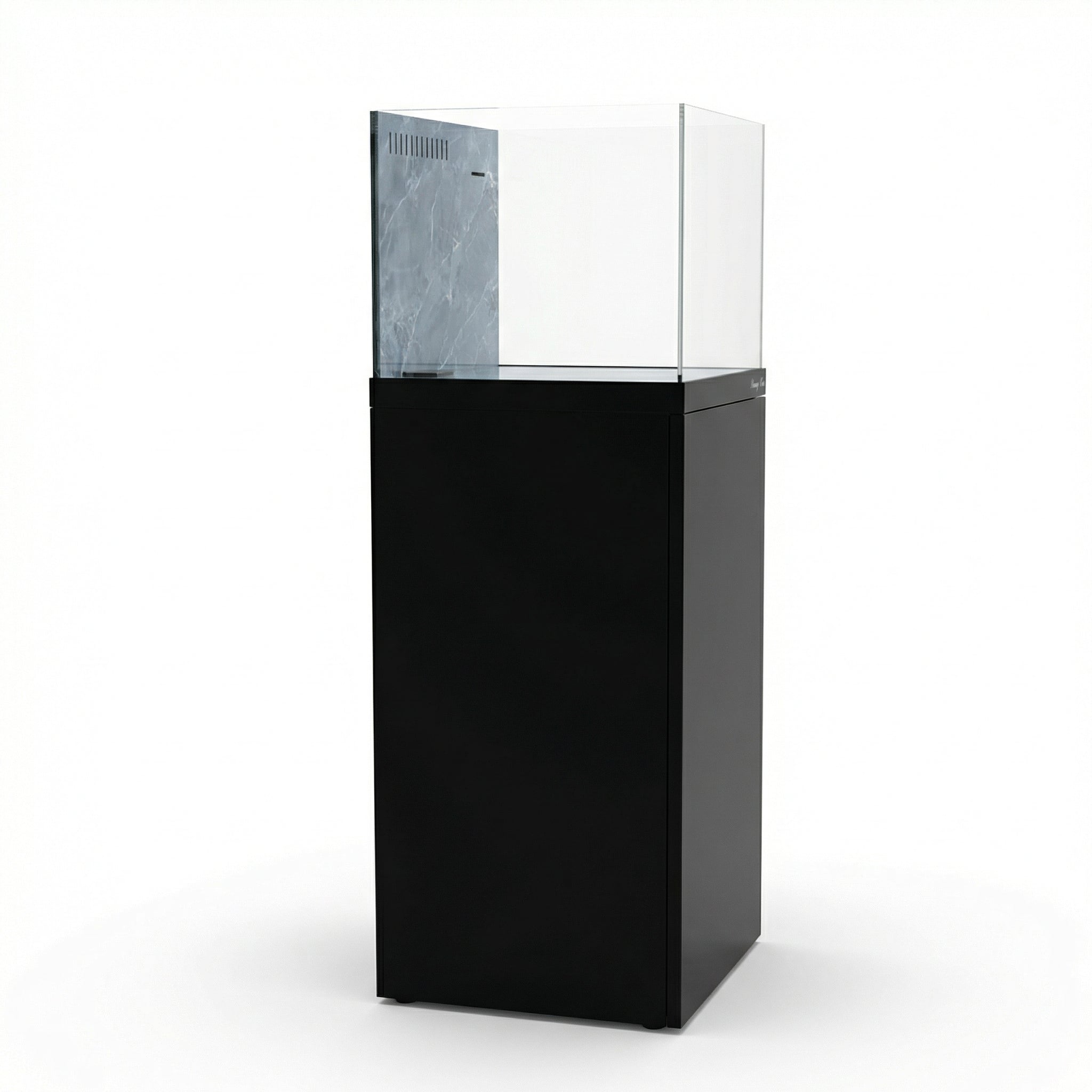 13 Gallon Fish Tank  – Ultra-Clear Architecture – Black Tower Series