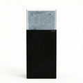 13 Gallon Fish Tank  – Ultra-Clear Architecture – Black Tower Series