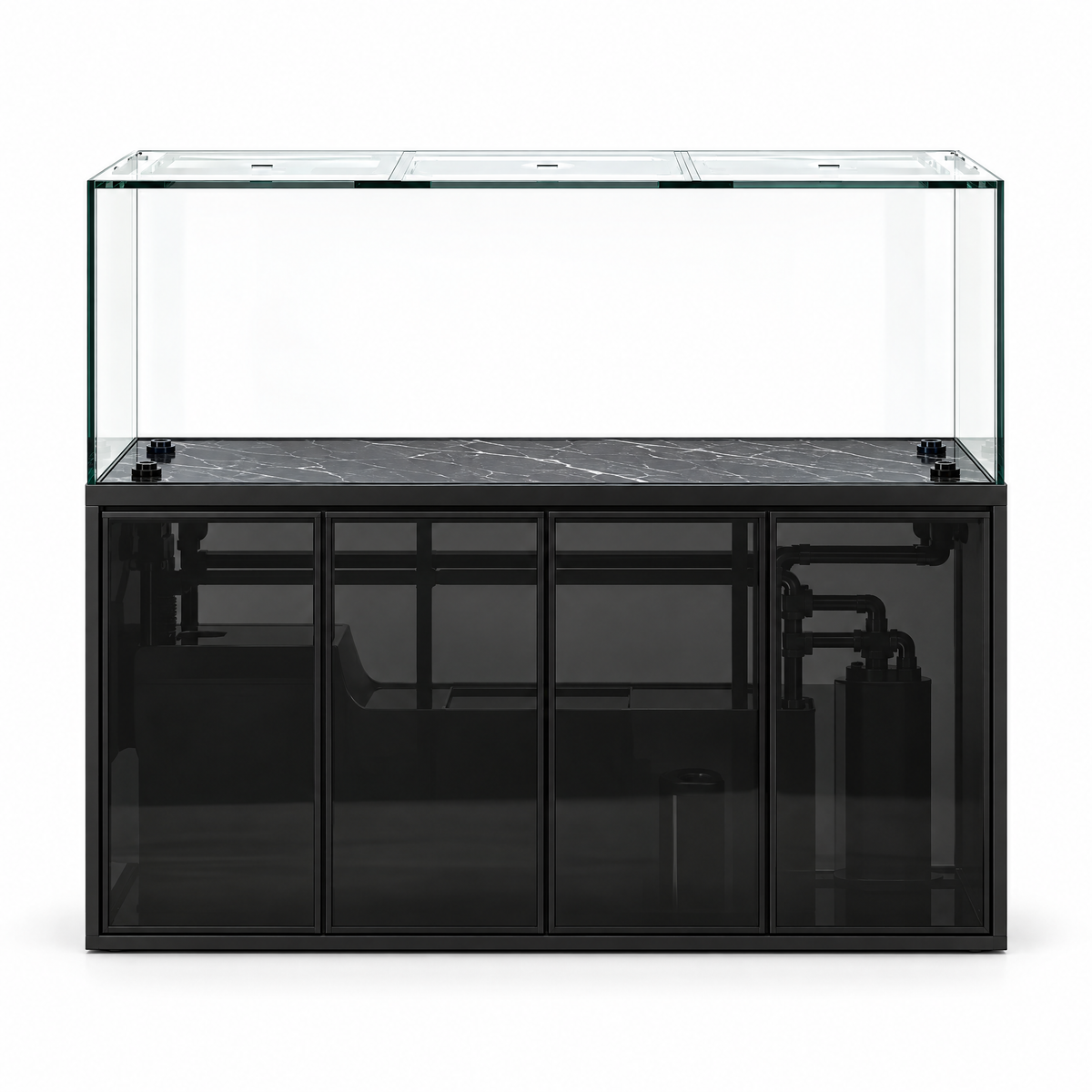 Clearview aquarium, front view