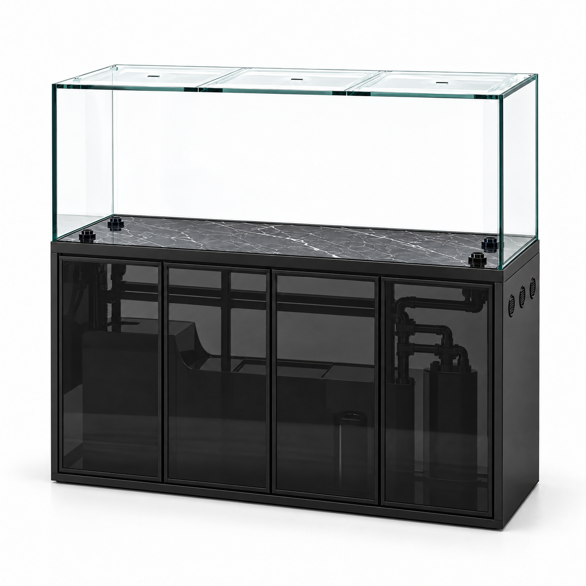 Clearview aquarium, three-quarter view