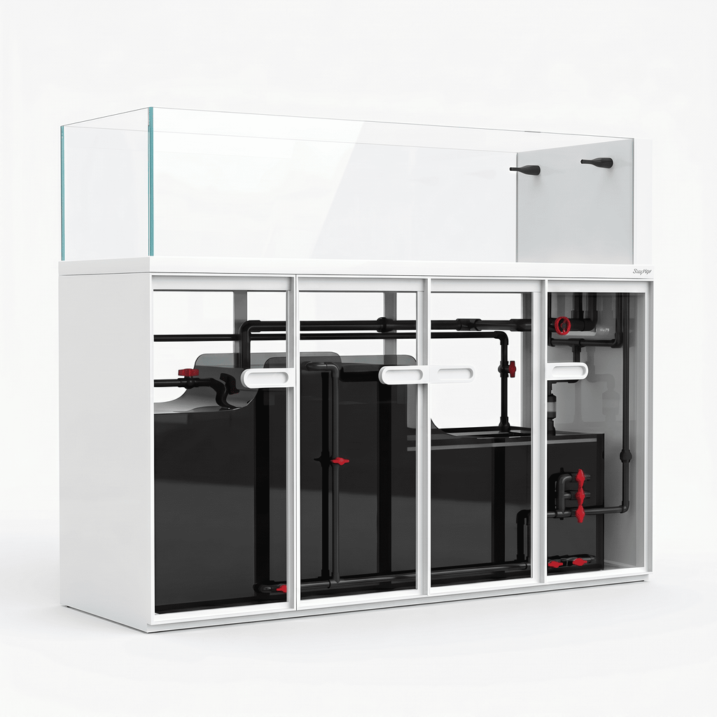 105 Gallon Fish Tank – Ultra Clear Architecture – Arctic Series