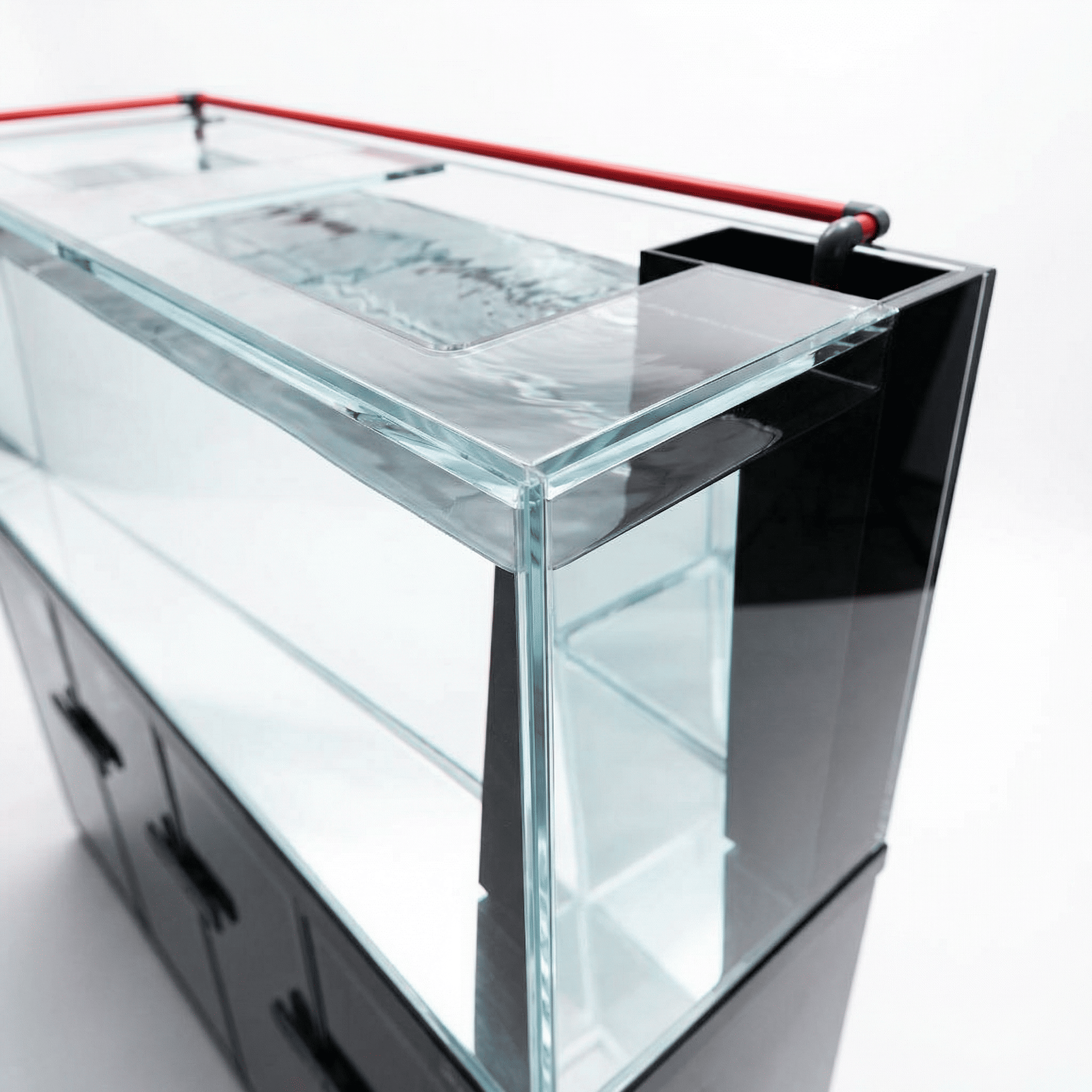 209 Gallon Fish Tank – Ultra Clear Architecture – Grey Crest Series