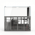 209 Gallon Fish Tank – Ultra Clear Architecture – Grey Crest Series